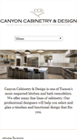 Mobile Screenshot of canyoncabinetry.com